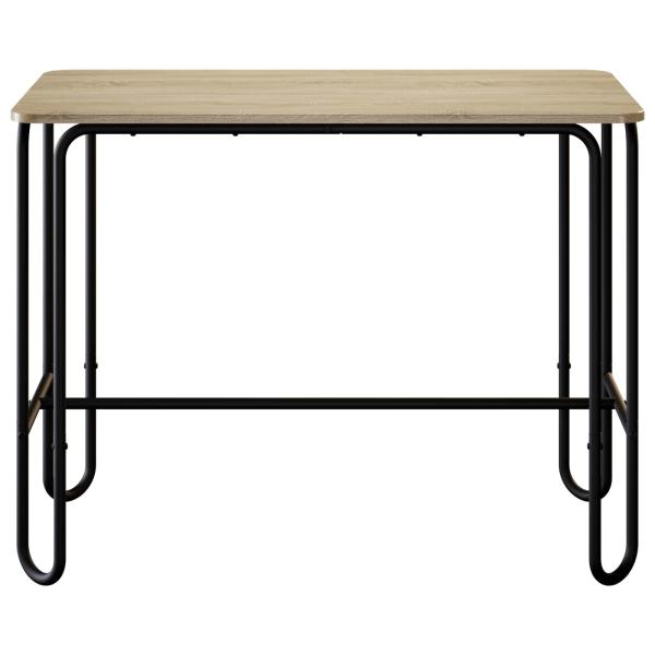 Esstisch 100 x 50 x 75 cm Holzwerkstoff Sonoma-Eiche