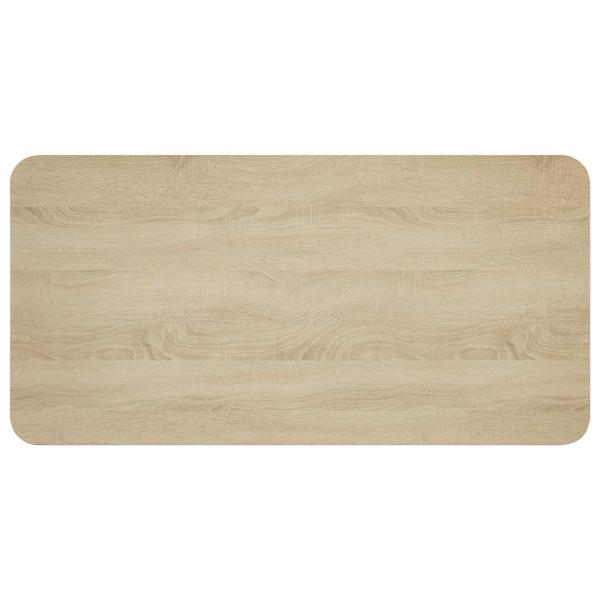 Esstisch 100 x 50 x 75 cm Holzwerkstoff Sonoma-Eiche