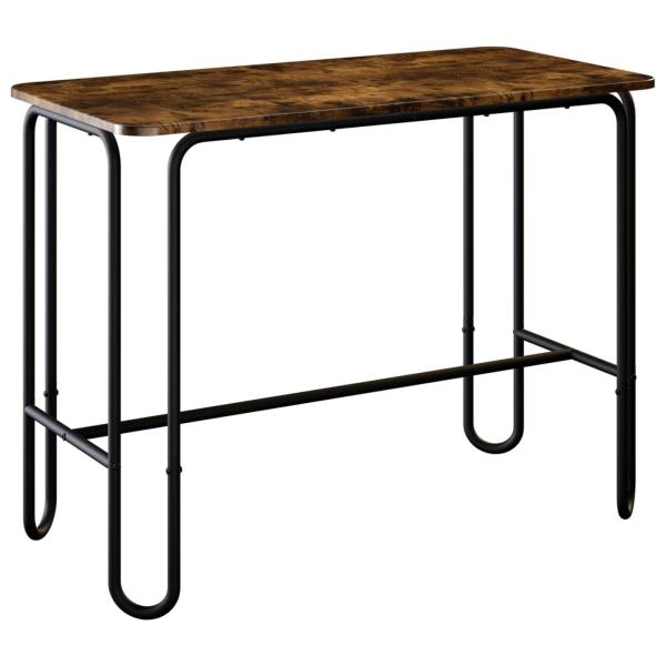 Esstisch 100 x 50 x 75 cm Holzwerkstoff Ger?ucherte Eiche