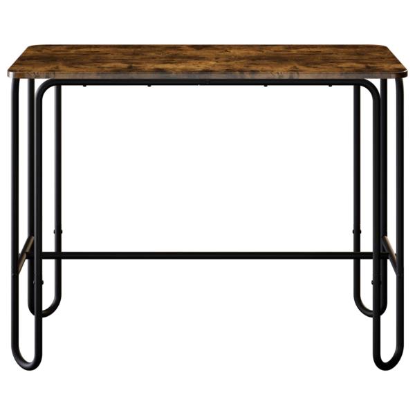 Esstisch 100 x 50 x 75 cm Holzwerkstoff Ger?ucherte Eiche