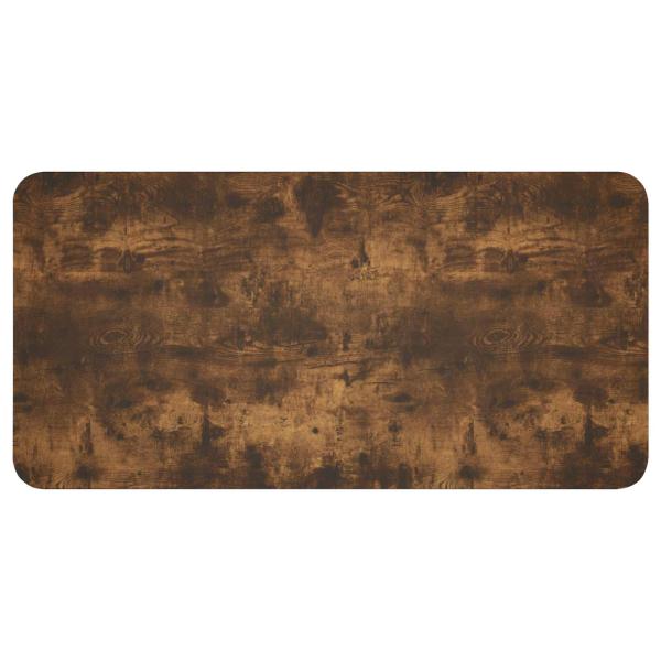Esstisch 100 x 50 x 75 cm Holzwerkstoff Ger?ucherte Eiche