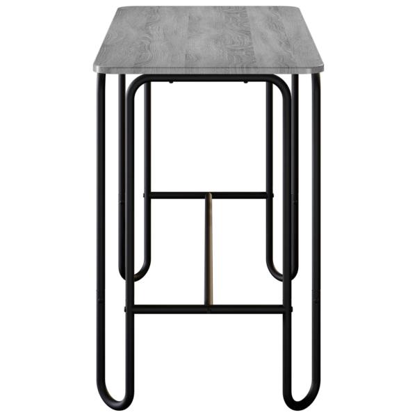 Esstisch 100 x 50 x 75 cm Holzwerkstoff Grau Sonoma