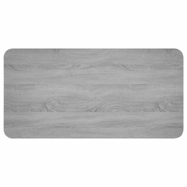 Esstisch 100 x 50 x 75 cm Holzwerkstoff Grau Sonoma