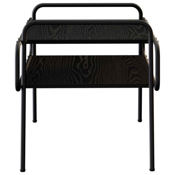 Couchtisch Schwarze Eiche 70 x 50 x 51 cm Holzwerkstoff