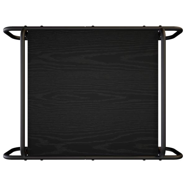 Couchtisch Schwarze Eiche 70 x 50 x 51 cm Holzwerkstoff