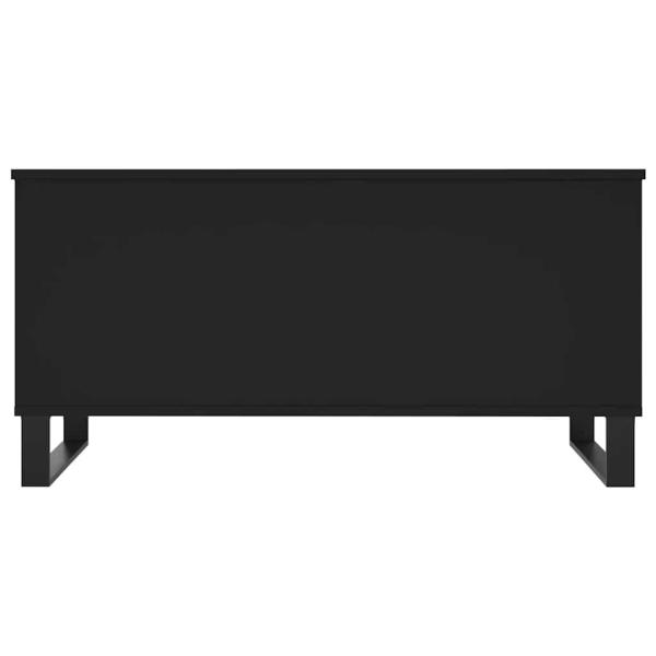 Couchtisch Schwarz 90x44,5x45 cm Holzwerkstoff