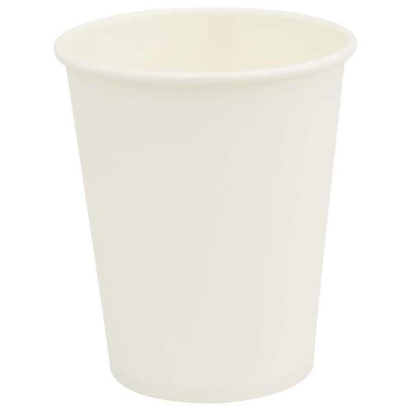 Pappbecher 1000 Stk. 8oz 200ml Weiß