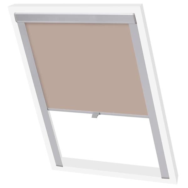 ARDEBO.de - Verdunkelungsrollo Beige U08/808 GGL und GGU