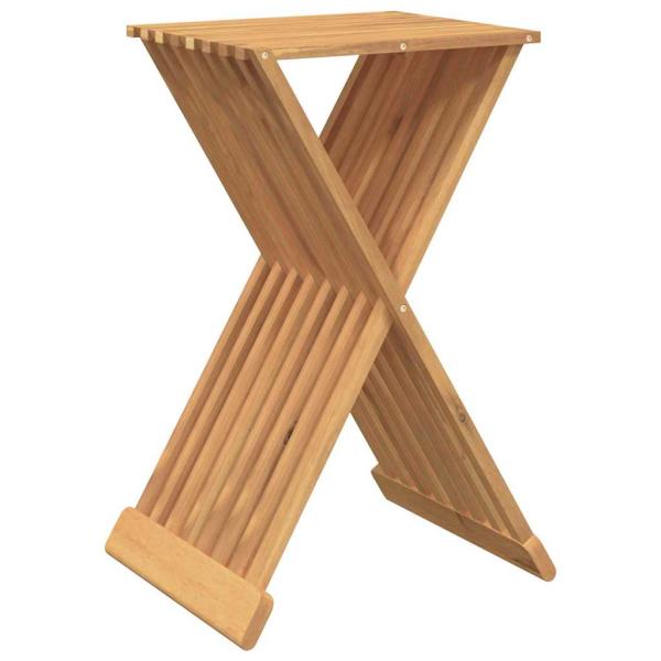 Klapphocker 40x32,5x70 cm Massivholz Teak