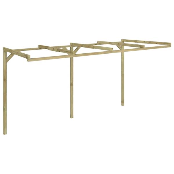 Terrassen-Pergola 2x4x2,2 m Holz