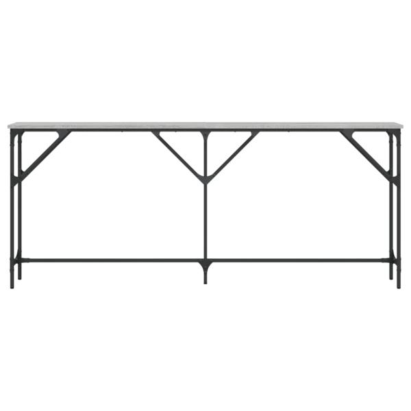 Konsolentisch Grau Sonoma 180x23x75 cm Holzwerkstoff