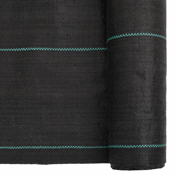 Unkrautmembran Schwarz 0,5x50 m PP