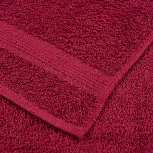 Waschtücher FROGN 4 Stk. Bordeaux 30x30 cm 360 g/m²