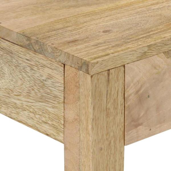 Konsolentisch 110x30x75 cm Gebleichtes Massivholz Mango