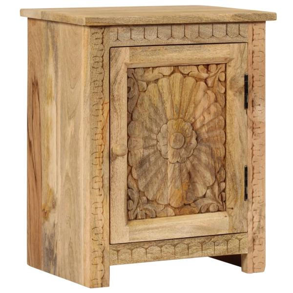 ARDEBO.de - Nachttisch Massivholz Mango 40x30x50 cm