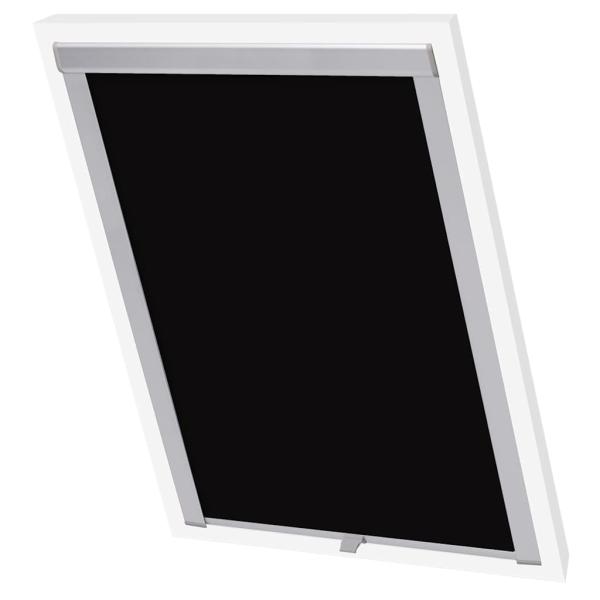 Verdunkelungsrollo Schwarz UK08 GGL und GGU