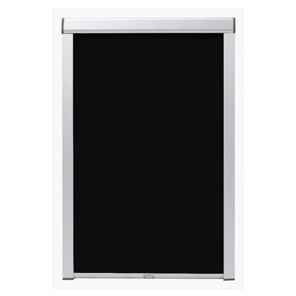 Verdunkelungsrollo Schwarz UK08 GGL und GGU