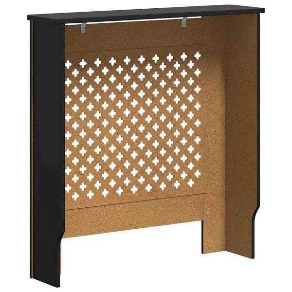MDF Heizkörperverkleidung Schwarz 78 cm