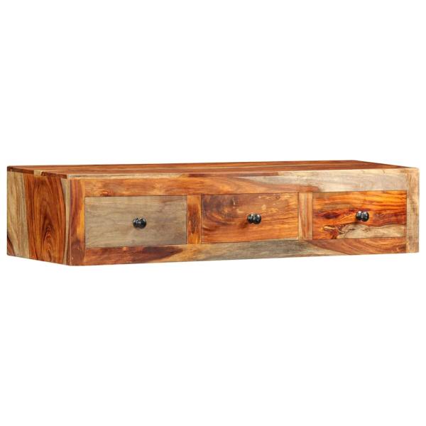 ARDEBO.de - Wand-Konsolentisch 100x25x20 cm Massivholz Akazie