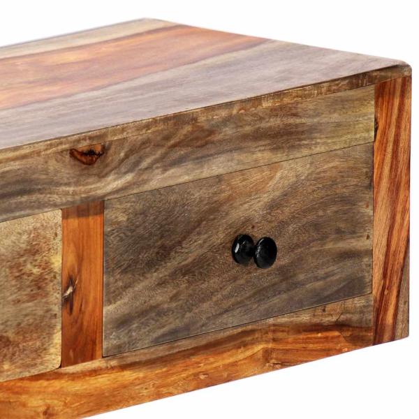Wand-Konsolentisch 100x25x20 cm Massivholz Akazie