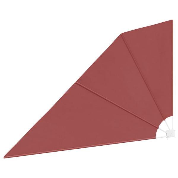 Faltbarer Balkonfächer Terracotta-Rot 160×240 cm
