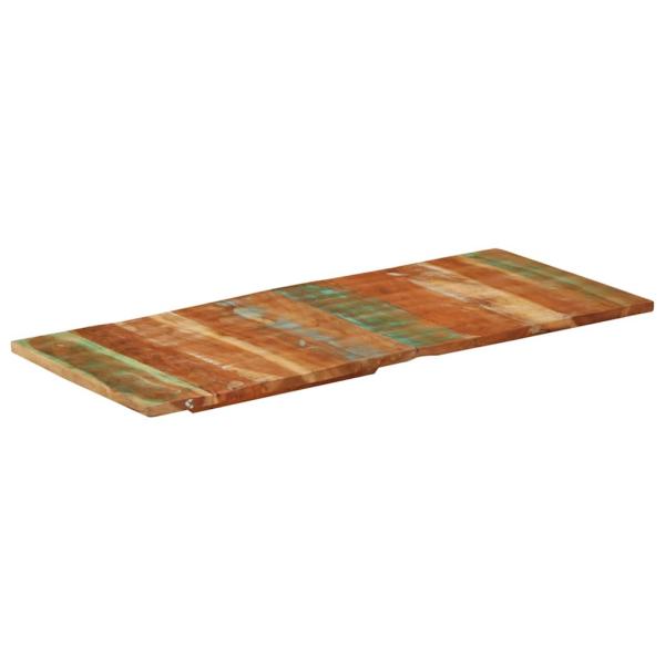 Tischplatte Rechteckig 60x140 cm 25-27 mm Altholz Massiv