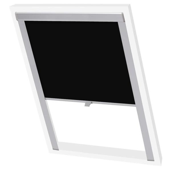 ARDEBO.de - Verdunkelungsrollo Schwarz S08/608 GGL und GGU