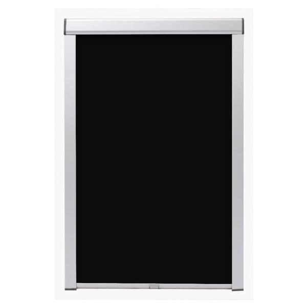 Verdunkelungsrollo Schwarz S08/608 GGL und GGU