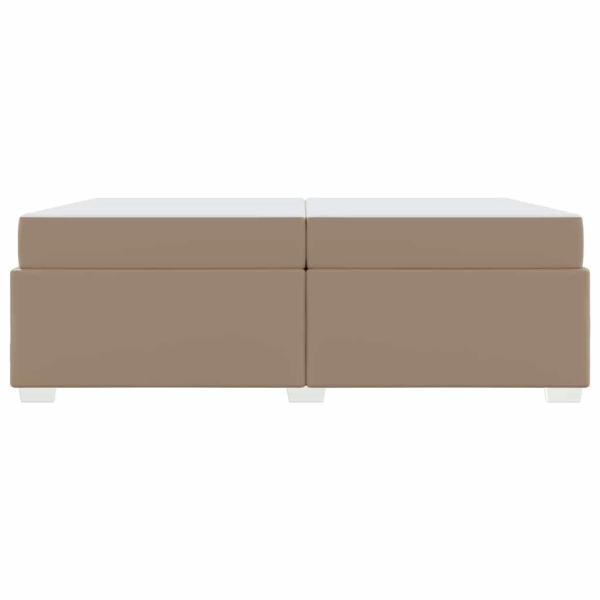 Bettrahmen Cappuccino 200 x 200 cm Stoff