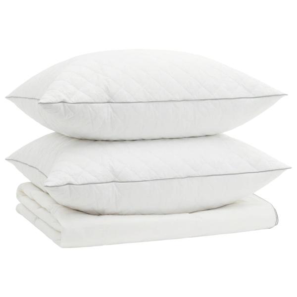 Gänsedaunen-Bettdecken-Set 90% FULDA 3 stk. 220 x 240 cm Sommer