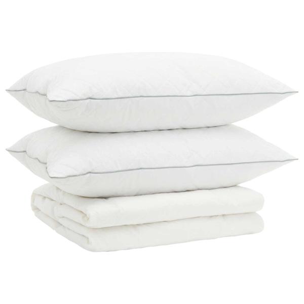 Gänsedaunen-Bettdecken-Set 90% FULDA 3 stk. 220 x 240 cm Sommer