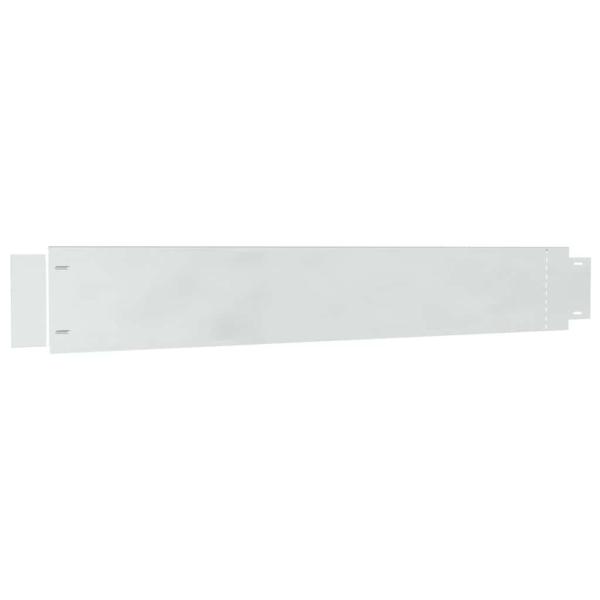 Rasenzaun 100 x 14 x 0.07 cm Galvanisiertes Stahl