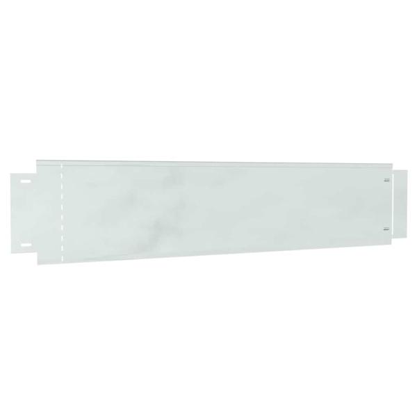 Rasenzaun 100 x 20 x 0,07 cm Galvanisiertes Stahl
