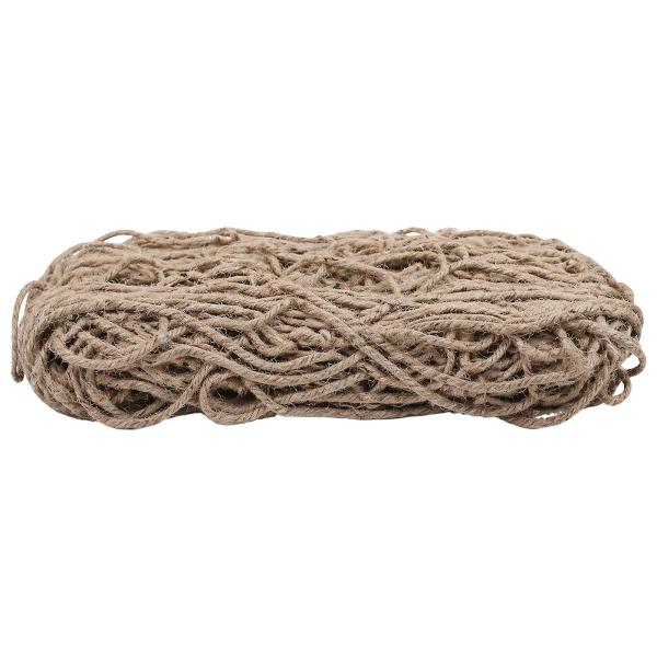 ARDEBO.de - Jute Pflanzenstütznetz Natur 2 x 50 m 100% Tossa Jute