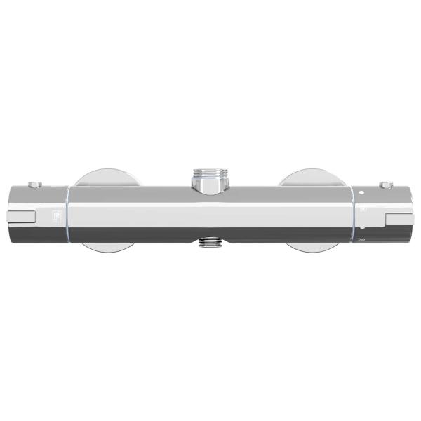 Thermostatischer Duschmischer Edelstahl 201 27 x 8 x 6 cm