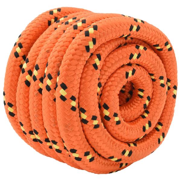 Bootsseil 4 mm 5 m Orange