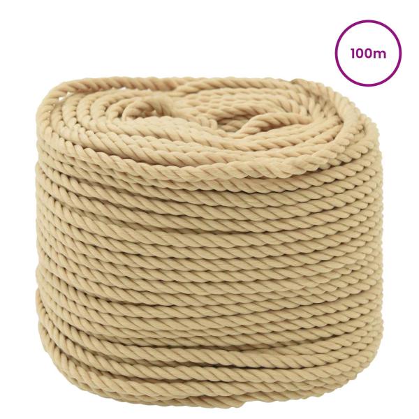 Bootsseil 0.4 mm 100 m Natur