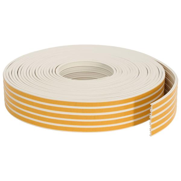 Selbstklebende Fensterdichtung Weiß 9 x 4 mm 50 m