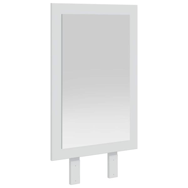 Spiegel FAUSKE Weiß 43 x 3,5 x 77 cm Rechtwinklig