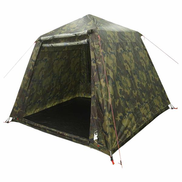 Angelzelt mit Schnellverschluss 4-Personen Helles Camouflage