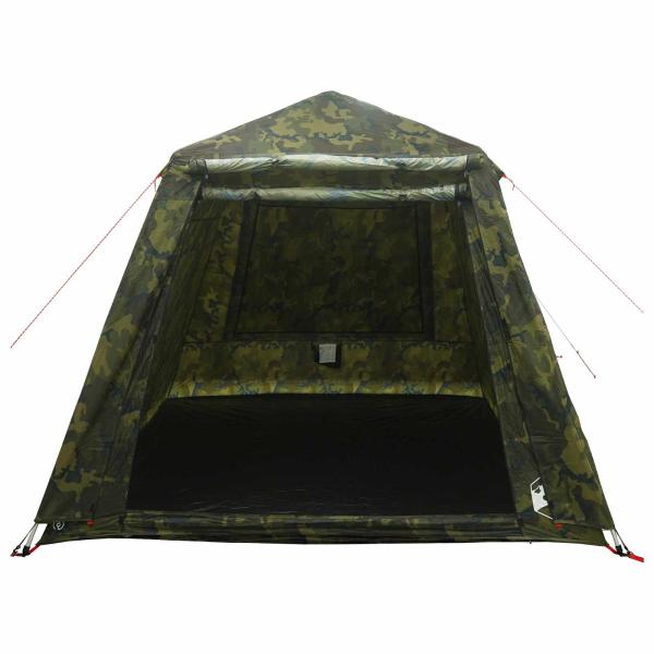 Angelzelt mit Schnellverschluss 4-Personen Helles Camouflage
