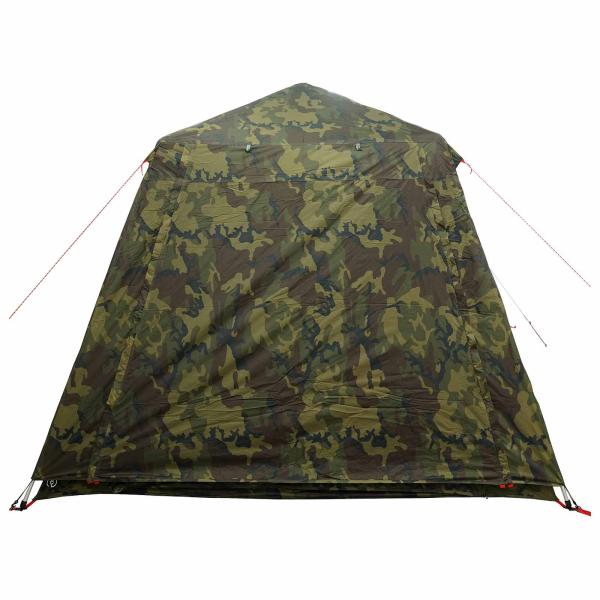 Angelzelt mit Schnellverschluss 4-Personen Helles Camouflage