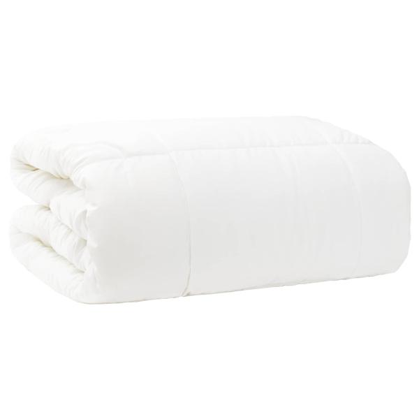 Bettdecke TRIER 200x240 cm Sommer 140 GSM Weiß Hypoallergen