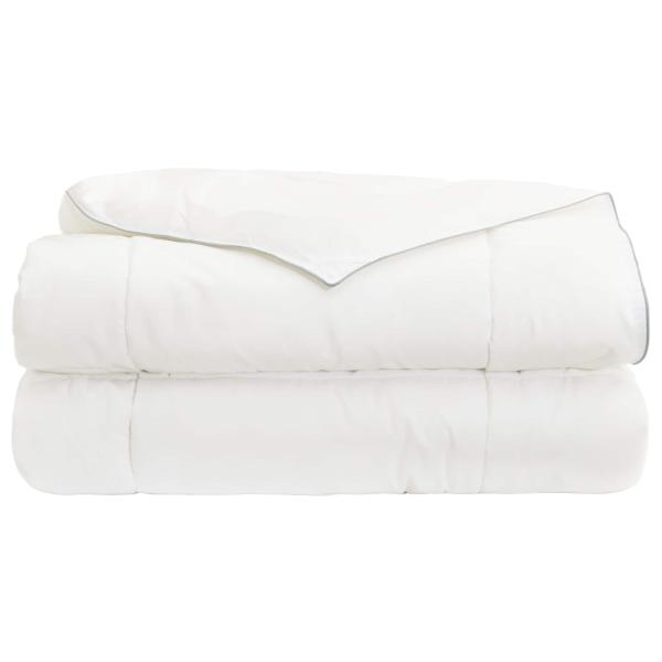 Bettdecke TRIER 220x260 cm Sommer 140 GSM Weiß Hypoallergen