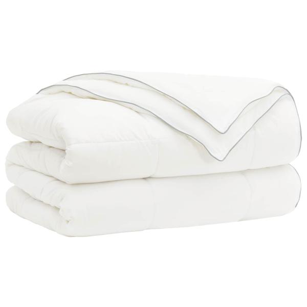 Bettdecke TRIER 140x220cm 4 Jahreszeiten 140+220GSM Weiß