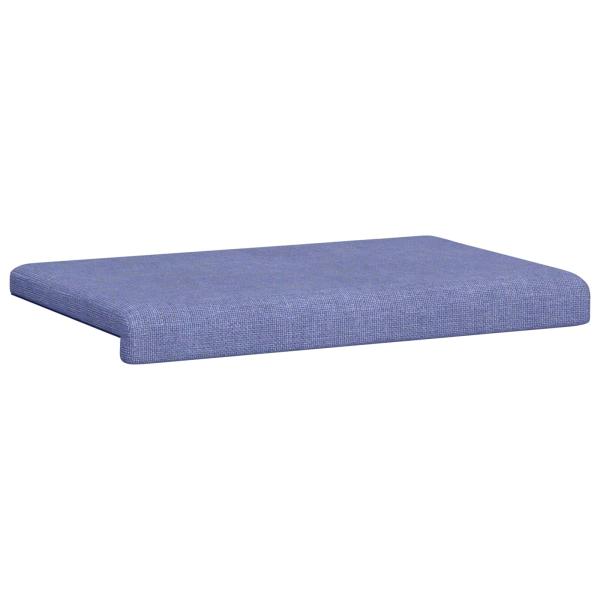 Bankkissen Stoff Jeans blau Tiefe 35 cm