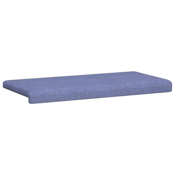 Bankkissen Stoff Jeans blau Tiefe 35 cm