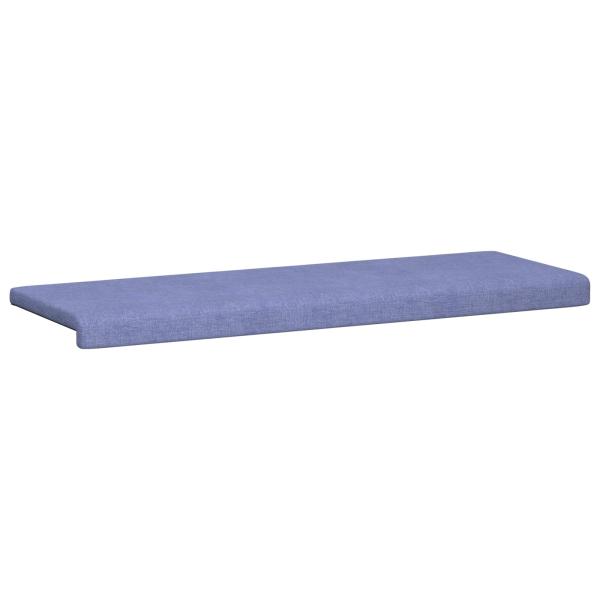 Bankkissen Stoff Jeans blau Tiefe 35 cm