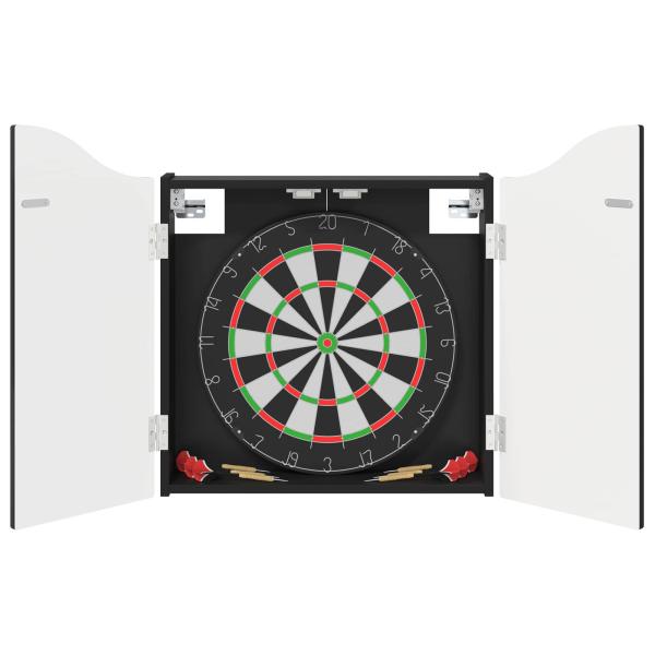 Dartboard Schrank Schwarz 56 x 12 x 63 cm Holzwerkstoff