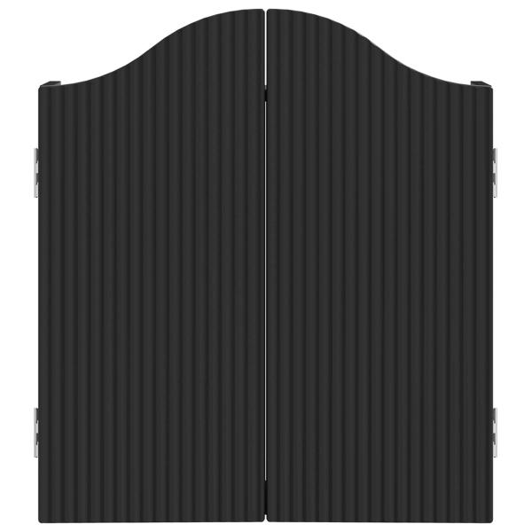 Dartboard Schrank Schwarz 56 x 12 x 63 cm Holzwerkstoff